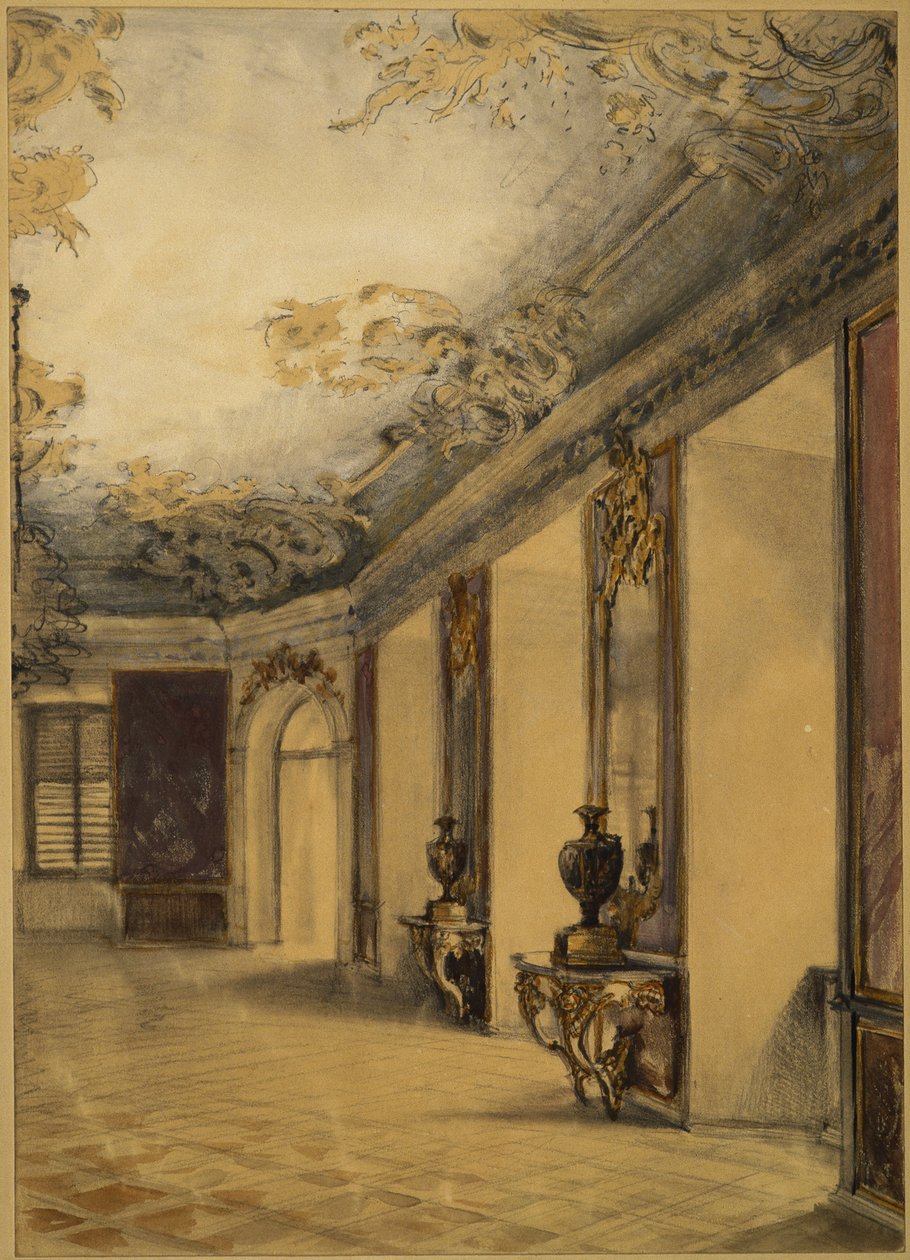 Lissan linnan sali tekijältä Adolph Menzel