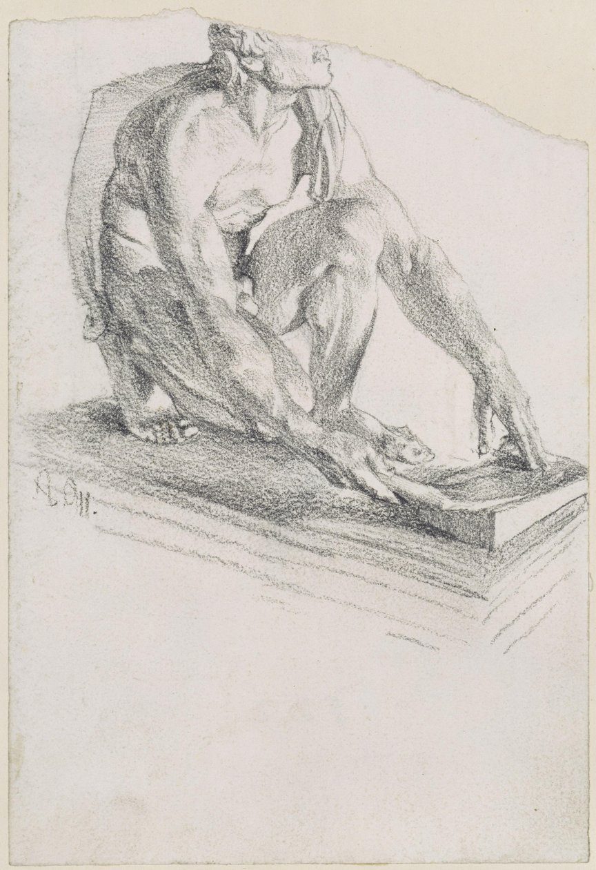 Hiova skytti (valettu alkuperäiskappaleen mukaan, joka sijaitsee Uffizin taidemuseossa Firenzessä) tekijältä Adolph Menzel