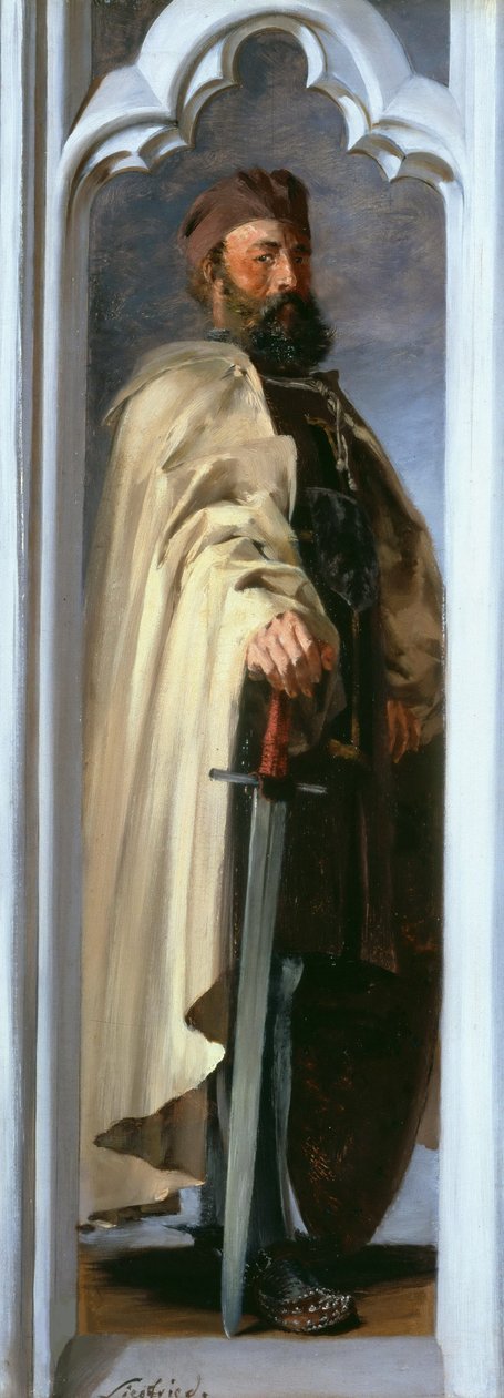 Siegfried von Feuchtwangen, Saksan ritarin suurmestari, 1846. tekijältä Adolph Menzel