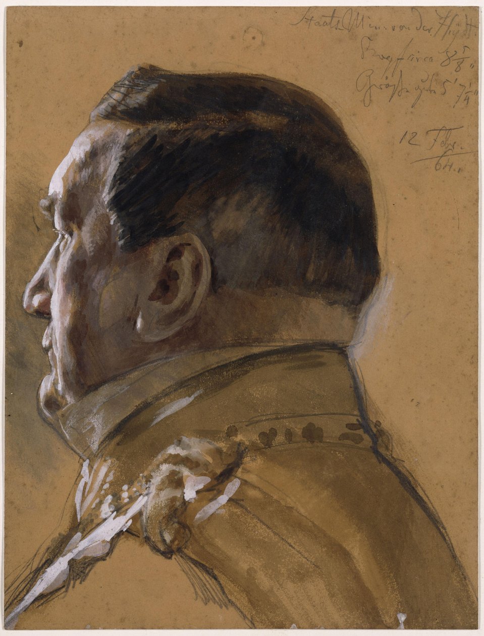 Valtioministeri von der Heydt. Tutkielma maalaukseen "Vilhelm I:n kruunajaiset Königsbergissä" tekijältä Adolph Menzel