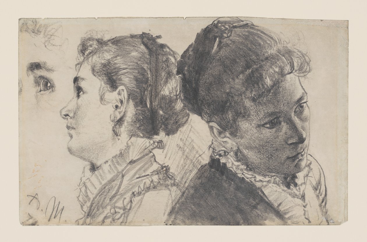Tutkielmia nuoresta naisesta tekijältä Adolph Menzel