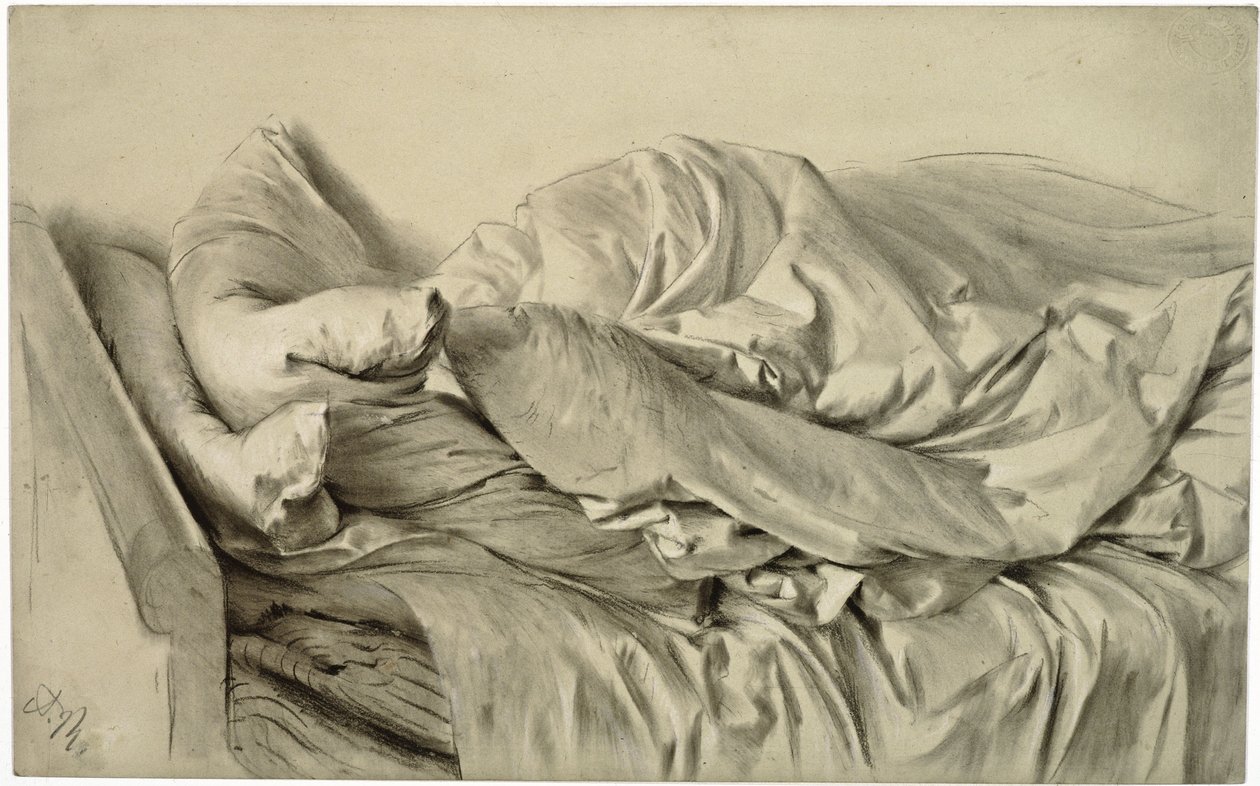 Sängynpeitto on sekaisin tekijältä Adolph Menzel