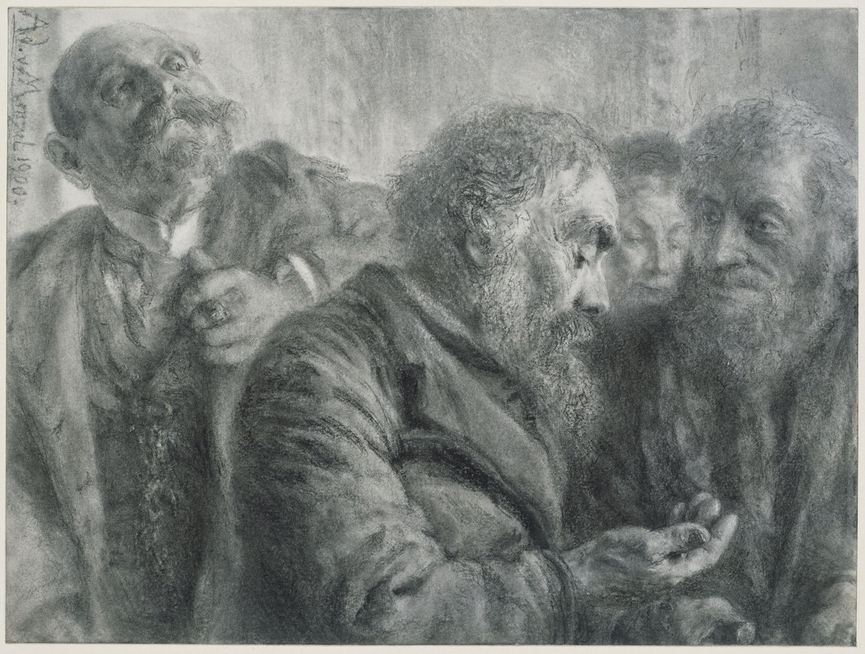 Neljä vanhusta tekijältä Adolph Menzel