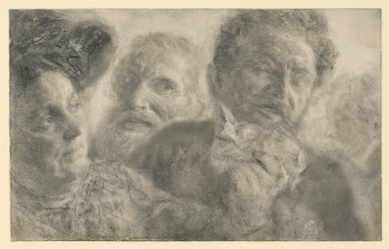 Neljä päätä tekijältä Adolph Menzel