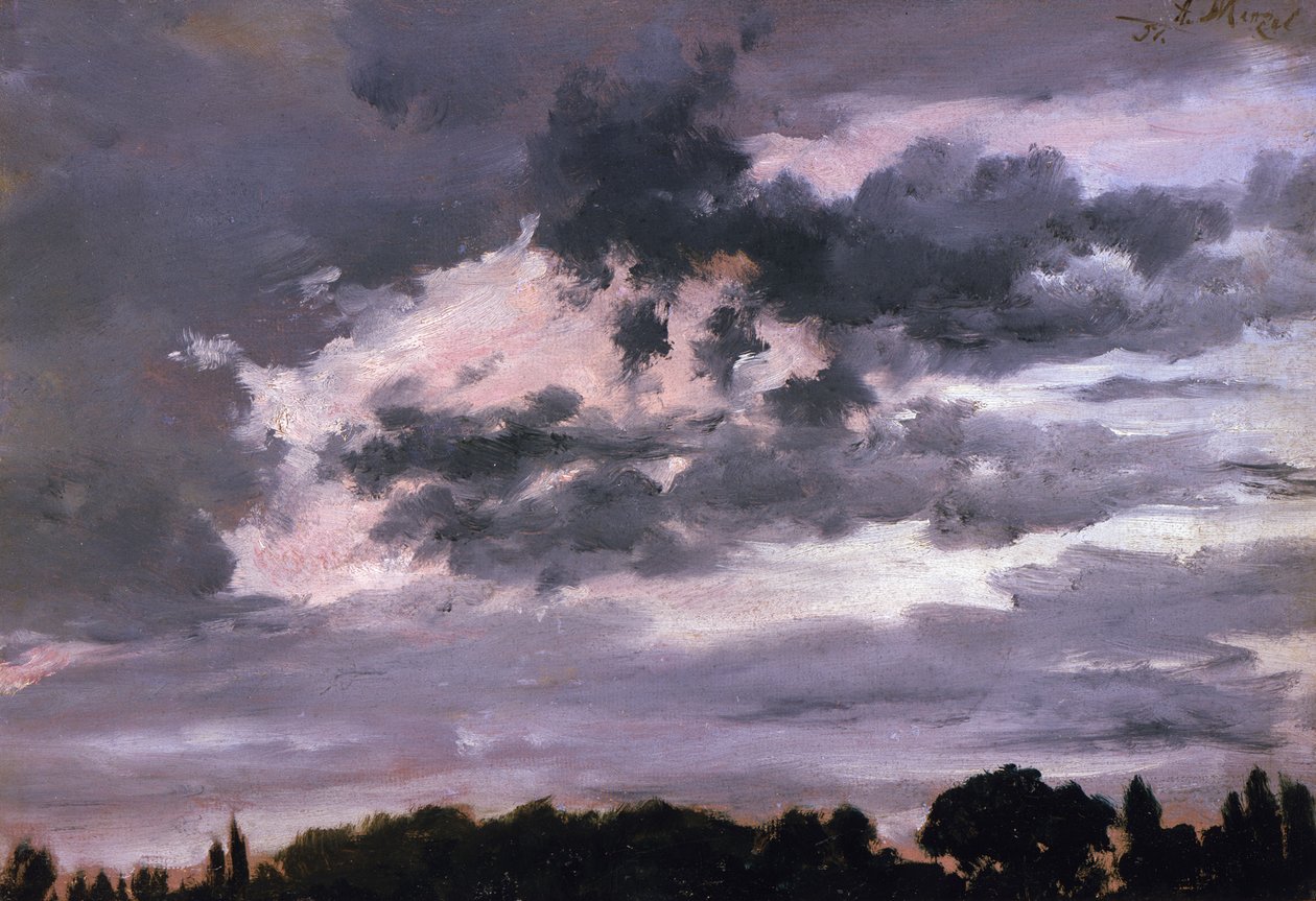 Pilvitutkimus tekijältä Adolph Menzel