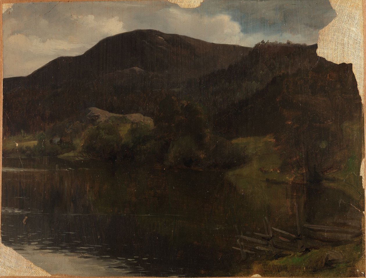 Järvi tekijältä Adolph Tidemand