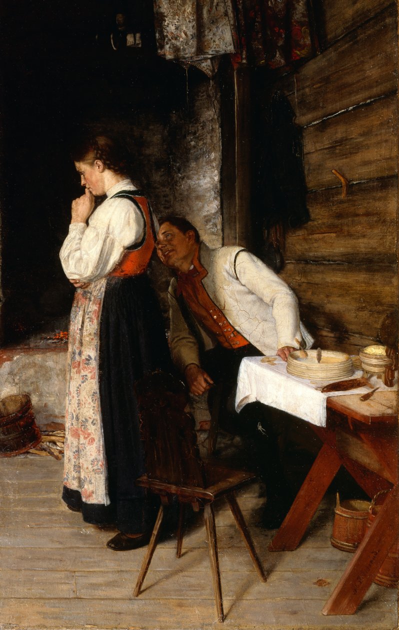 Loukkaantunut tekijältä Adolph Tidemand