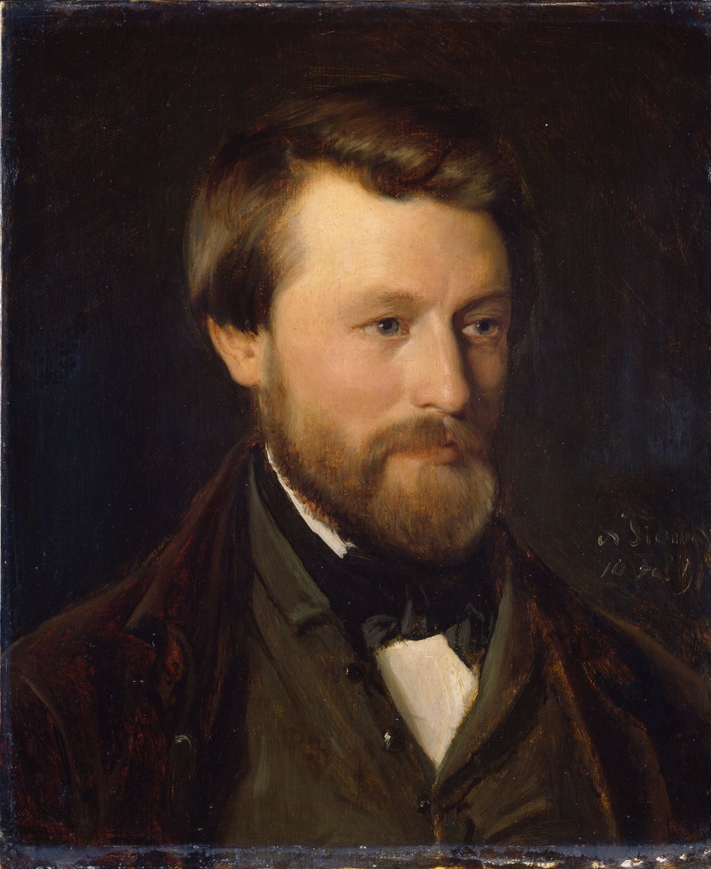 Emil Tidemandin, taiteilijan veljen, muotokuva tekijältä Adolph Tidemand