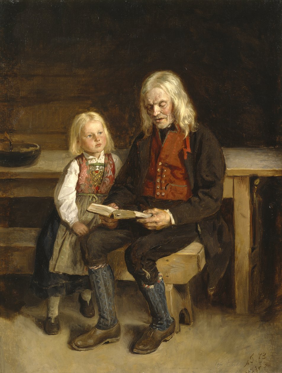 Oracions de dissabte al vespre, finlandès tekijältä Adolph Tidemand