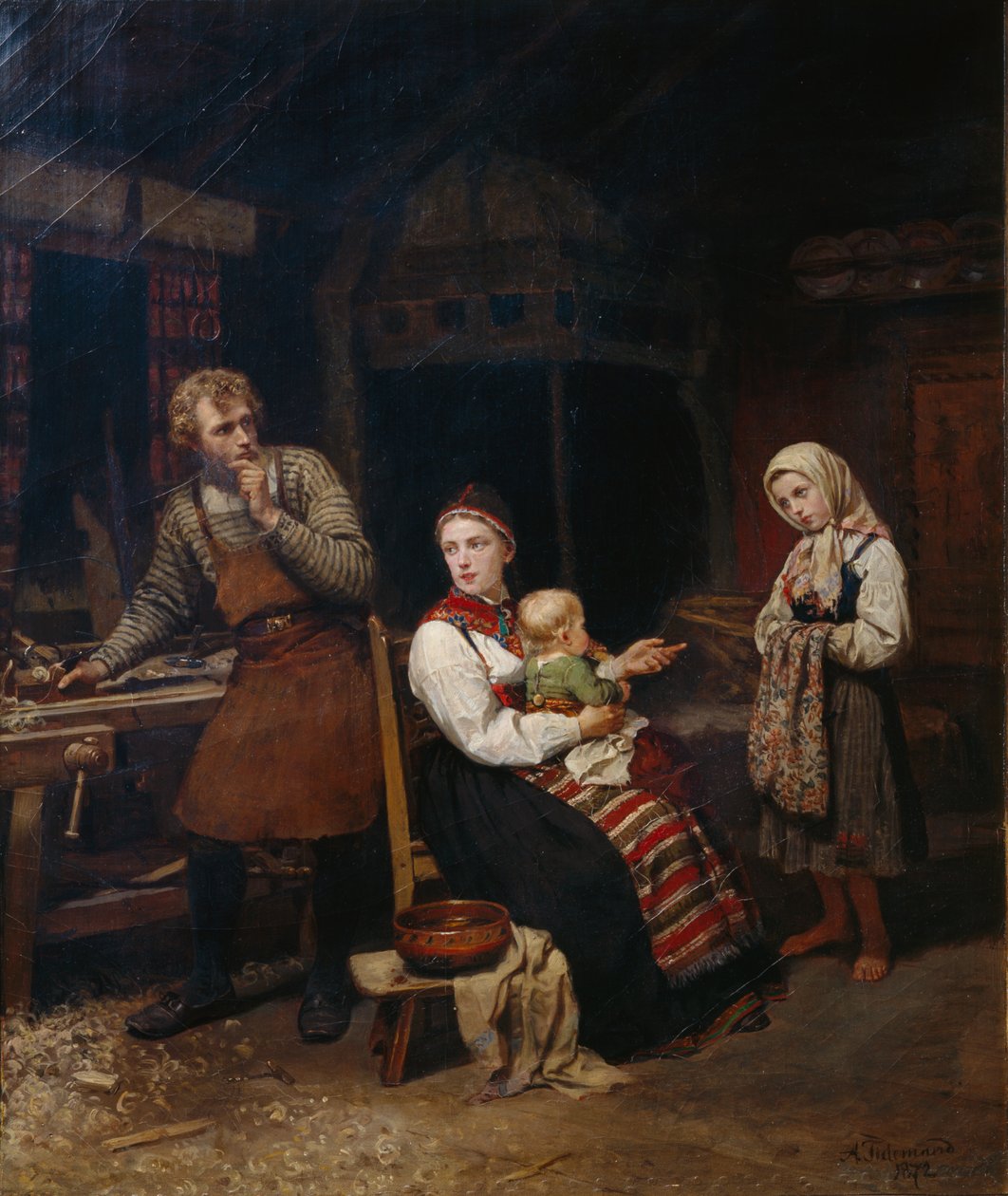 Orpoja tekijältä Adolph Tidemand