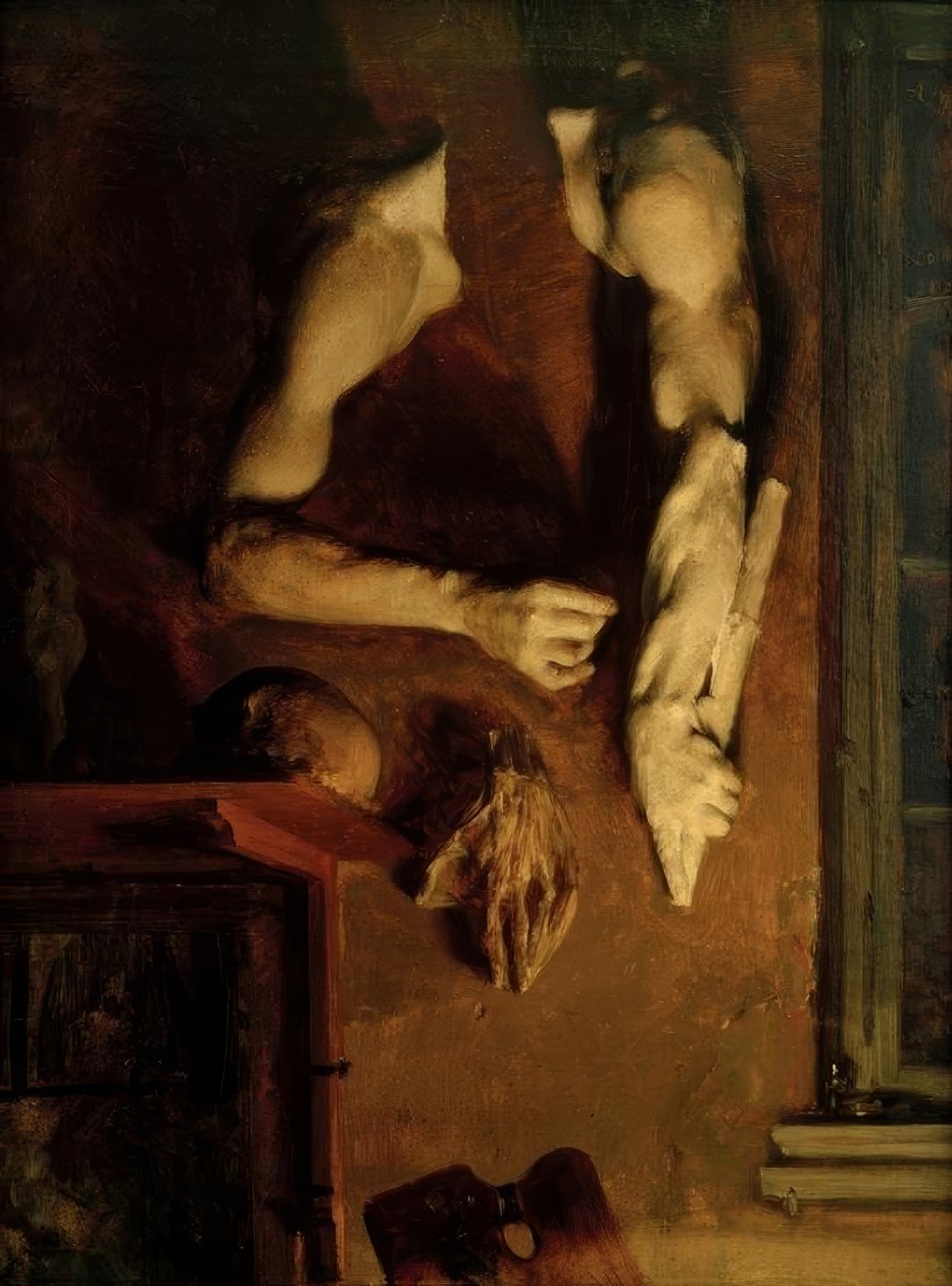 Atelierwand tekijältä Adolph Menzel