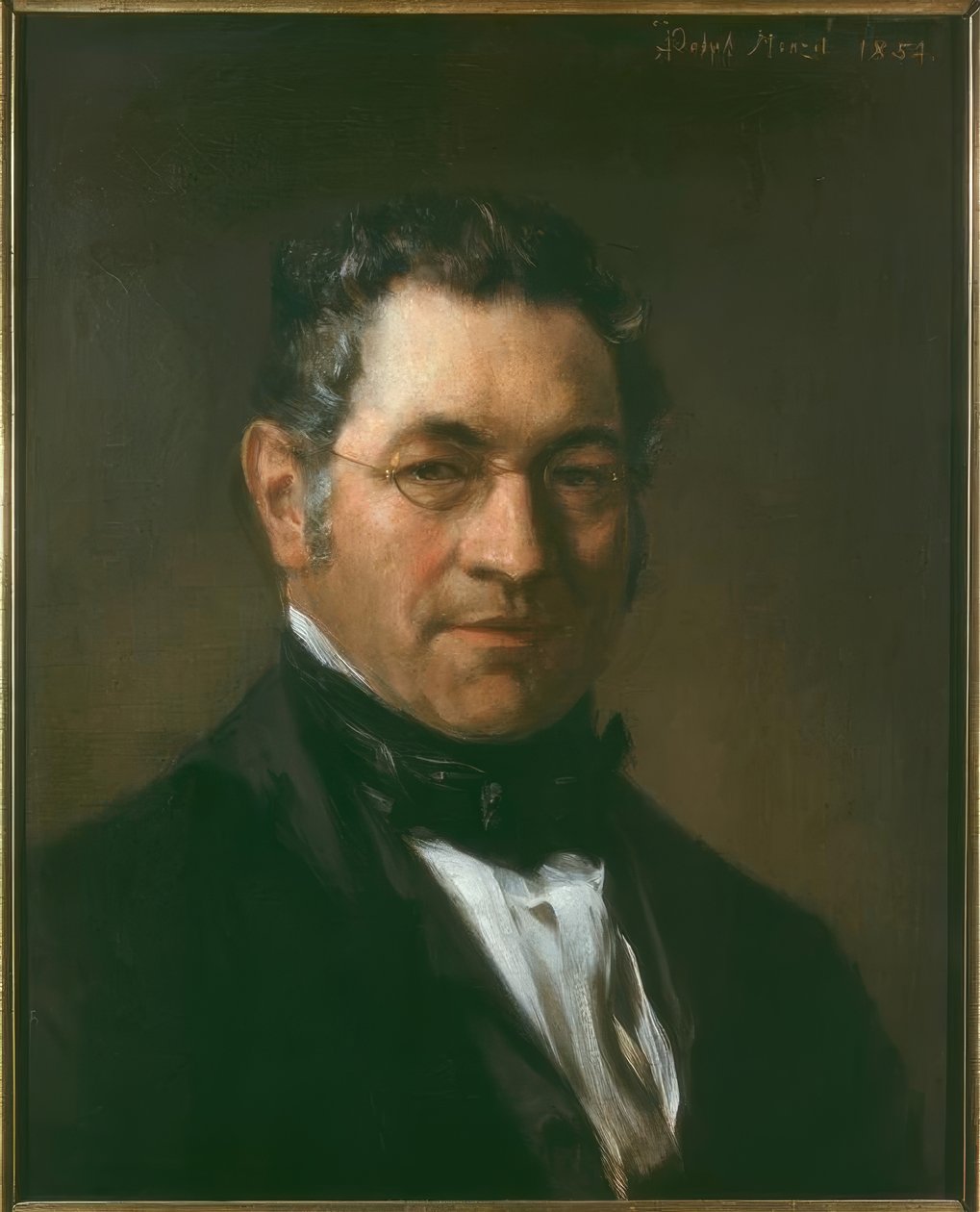 Herrasmiehen muotokuva tekijältä Adolph Menzel