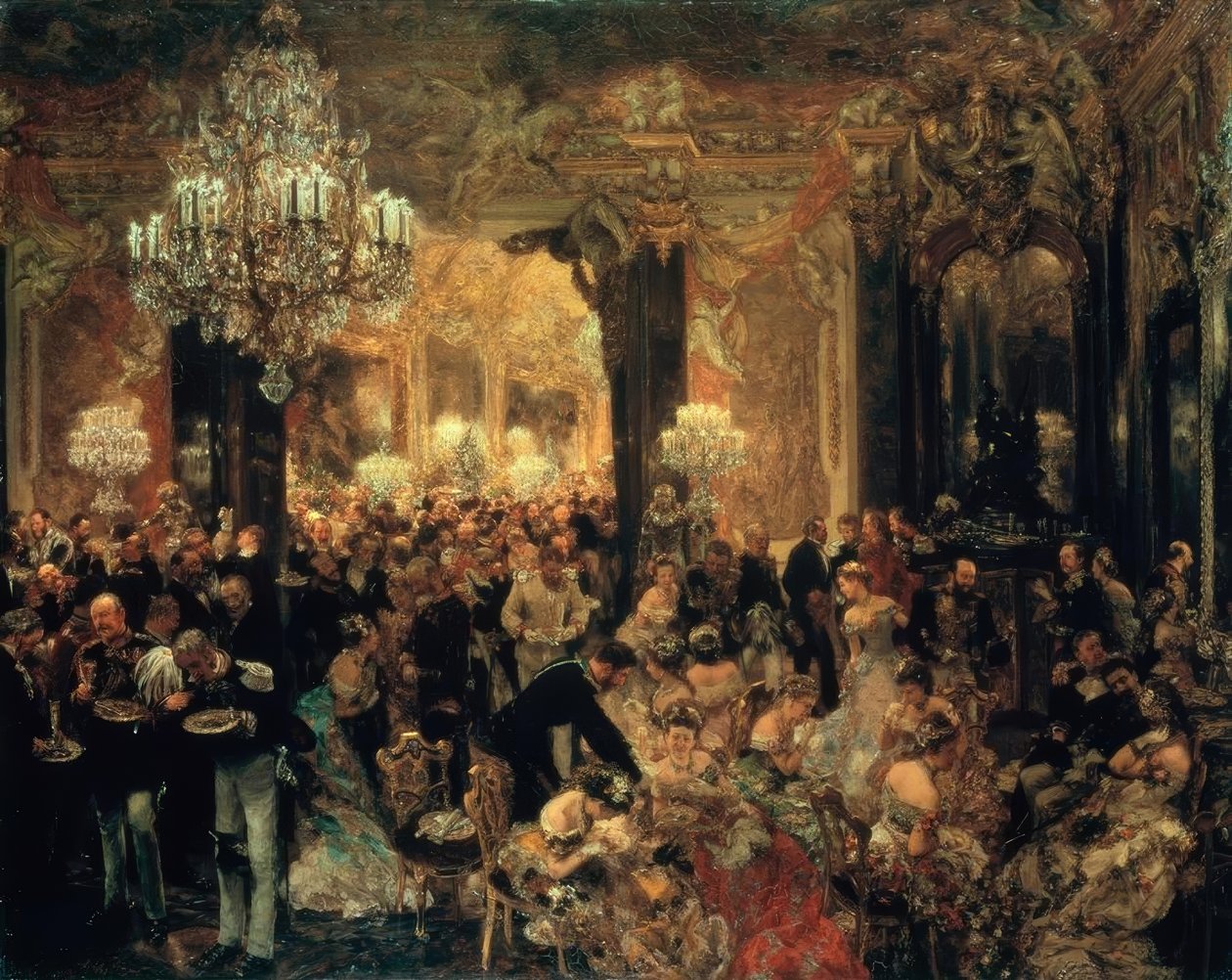 Das Ballsouper tekijältä Adolph Menzel