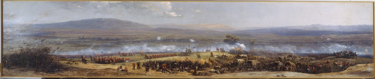 Ulnudin taistelu 4. heinäkuuta 1879, noin 1880 tekijältä Adolphe Yvon