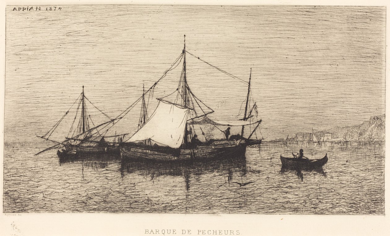 Kalastajavene tekijältä Adolphe Appian