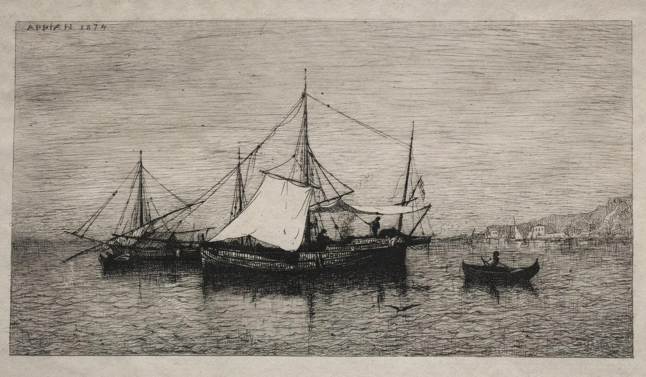 Kabotaasiveneet (Italian rannikot) tekijältä Adolphe Appian