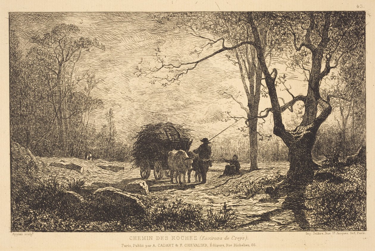 Chemin des Roches tekijältä Adolphe Appian
