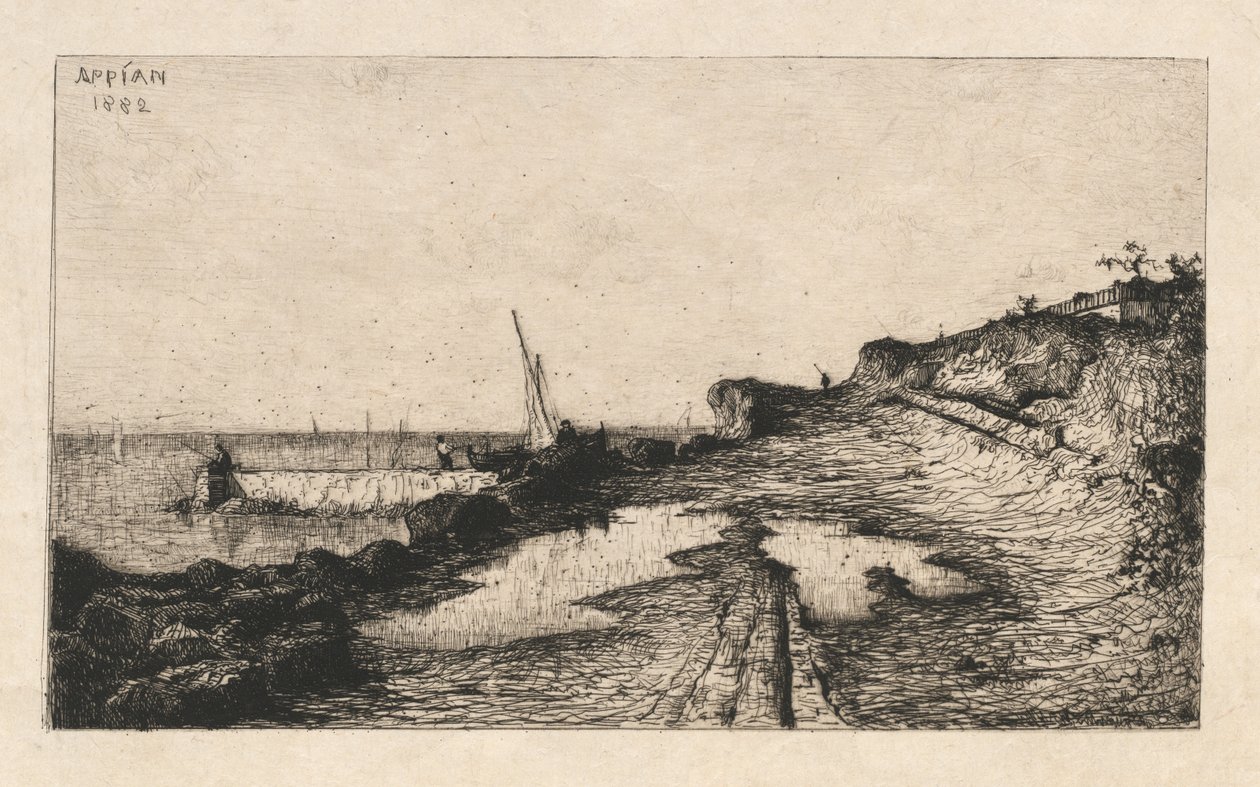 Carqueronnen ympäristö Carqueronnen ympäristö, 1882. tekijältä Adolphe Appian