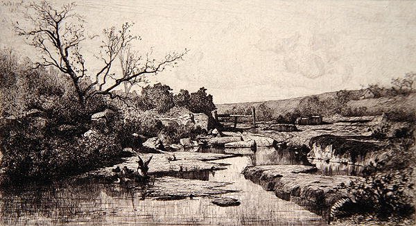 Albarine-joen lähde tekijältä Adolphe Appian