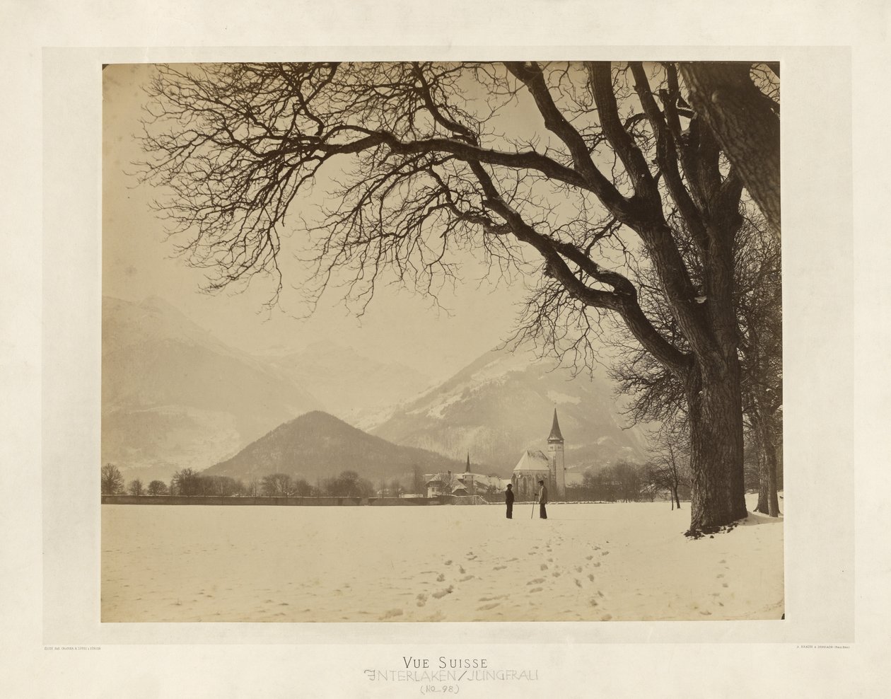 [Interlaken / Jungfrau] tekijältä Adolphe Braun