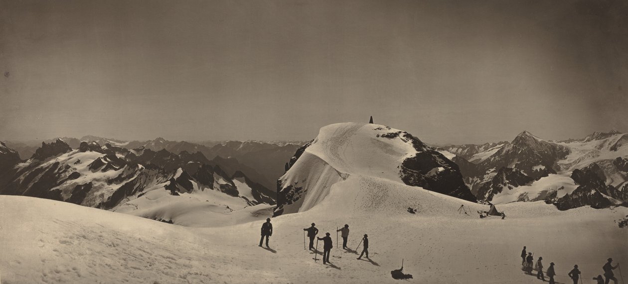 Mont Titlis -huippu, Sveitsi tekijältä Adolphe Braun