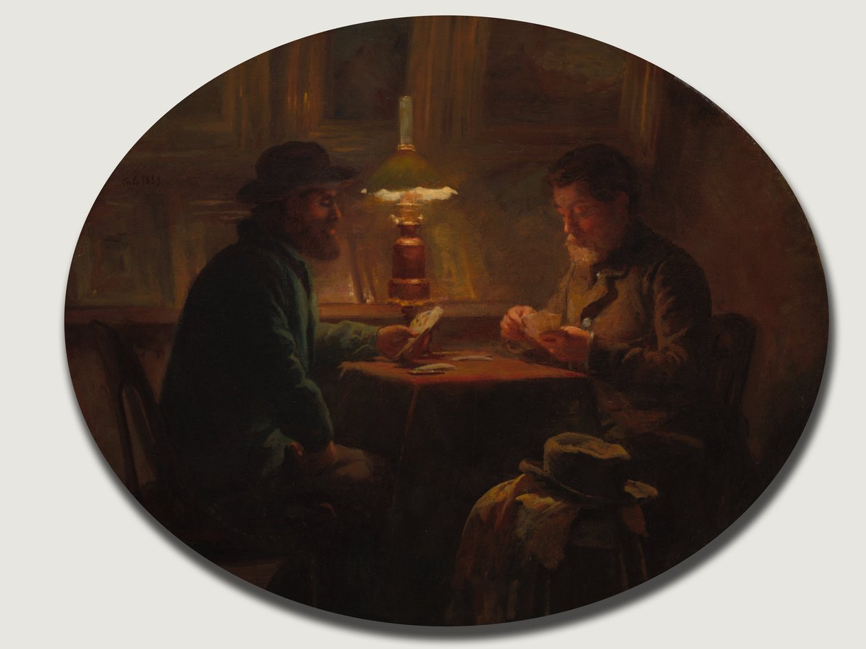 Korttipeli "le Père Martinissa tekijältä Adolphe Felix Cals