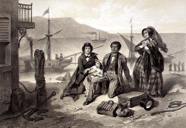Saapuminen Kanadaan, levy 12 Harriet Beecher Stowen (1811-96) "Uncle Tom
