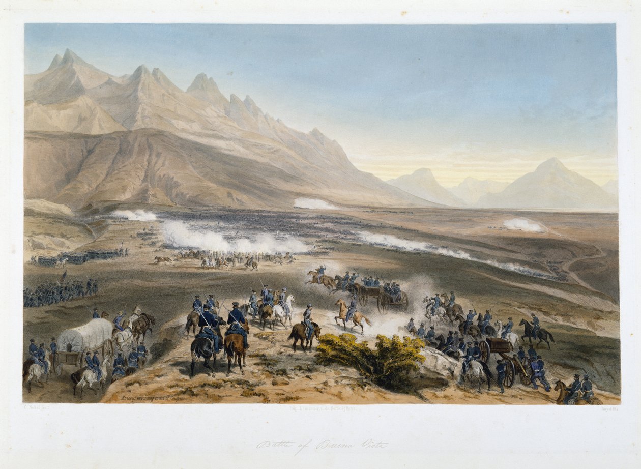 Buena Vistan taistelu tekijältä Adolphe Jean Baptiste Bayot