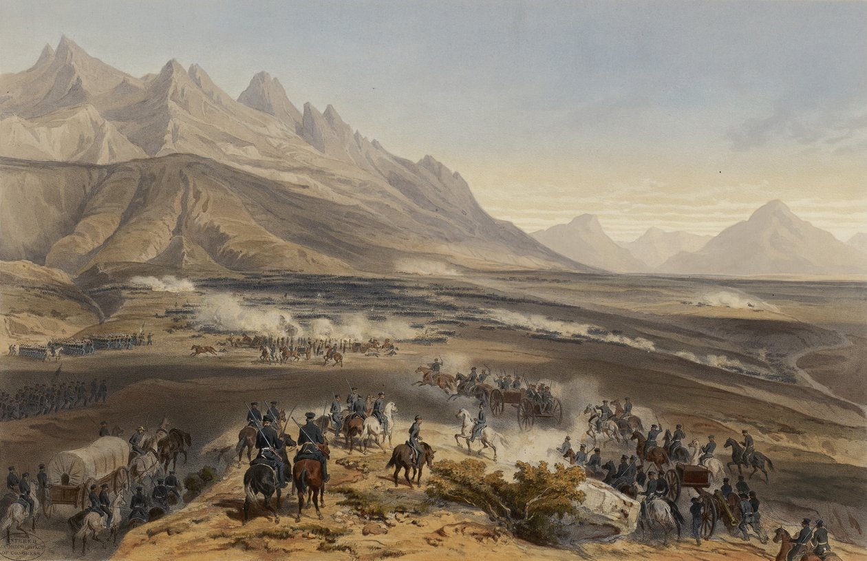 Buena Vistan taistelu tekijältä Adolphe Jean Baptiste Bayot
