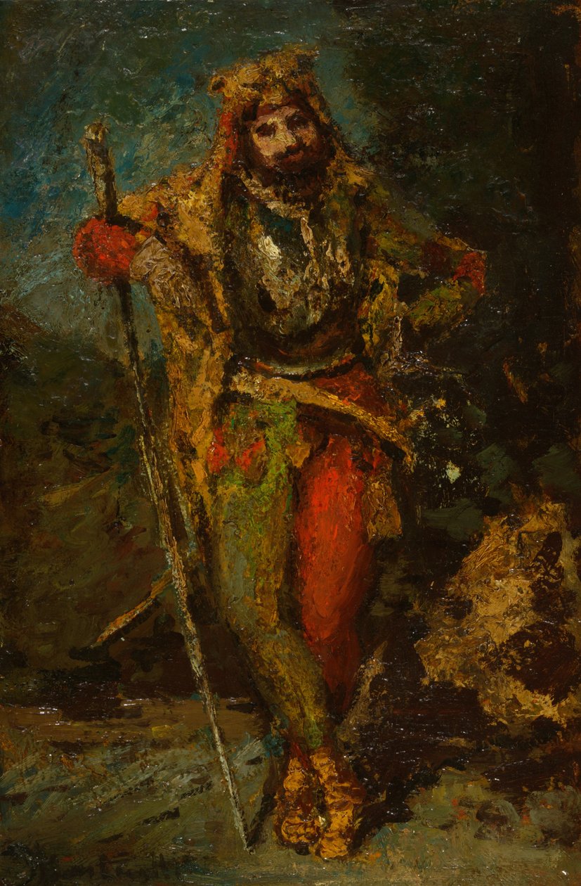 Mephisto Opera Faustista tekijältä Adolphe Joseph Thomas Monticelli