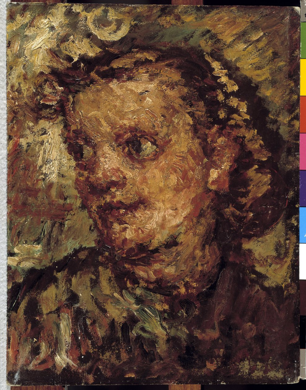 Emma Ricardin muotokuva tekijältä Adolphe Joseph Thomas Monticelli