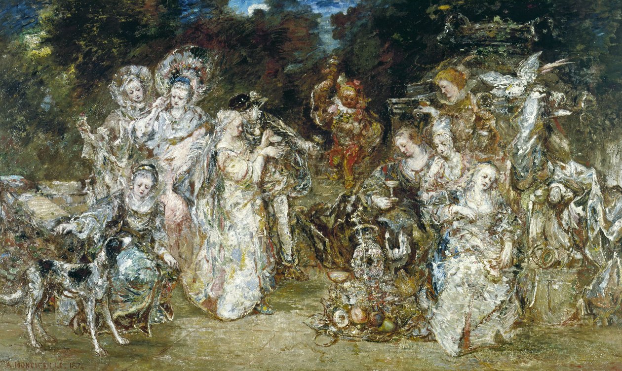 Tapaaminen puistossa Valois