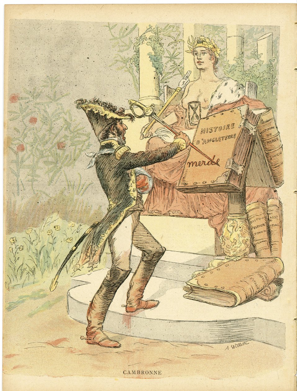 Kuva Adolphe dit Willettesta (1857-1926) Le Riressa, nro. 264 tekijältä Adolphe Leon Willette