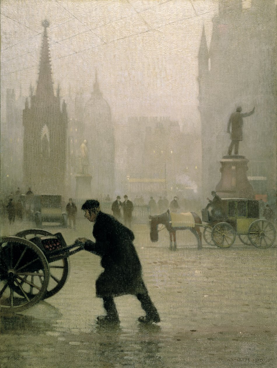 Albert Square, Manchester tekijältä Adolphe Valette