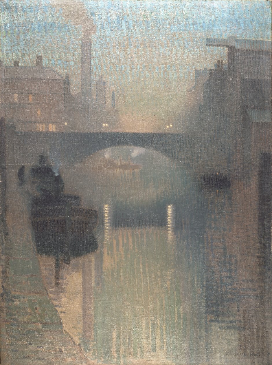 Bailey Bridge, Manchester tekijältä Adolphe Valette