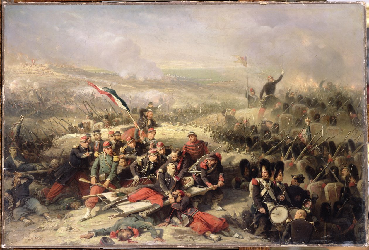 Malakoffin valloitus, 8. syyskuuta 1855 tekijältä Adolphe Yvon