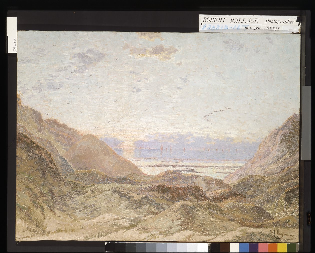 The Dunes (ulei pe pânză) finlandez tekijältä Adriaan Josef Heymans