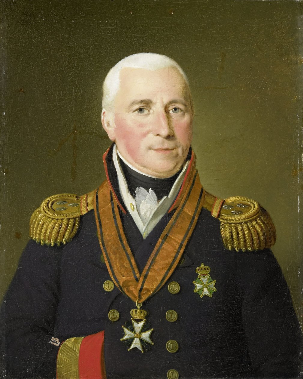 Varaamiraali Gerrit Verdoorenin (1757-1824) muotokuva tekijältä Adriaan de Lelie