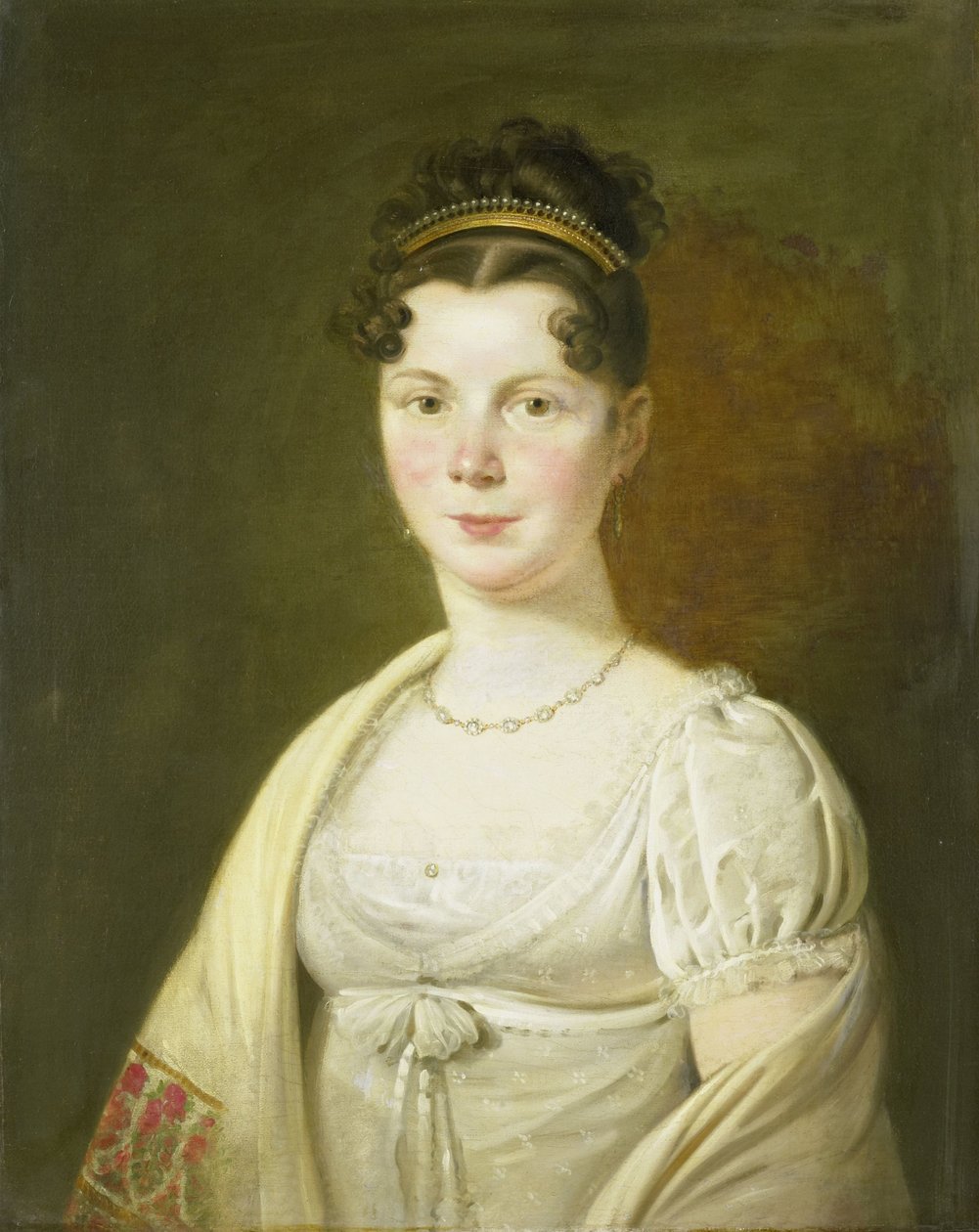 Muotokuva Wilhelmina Maria Haackin (1786-1857), Gerrit Verdoorenin neljännen vaimon tekijältä Adriaan de Lelie