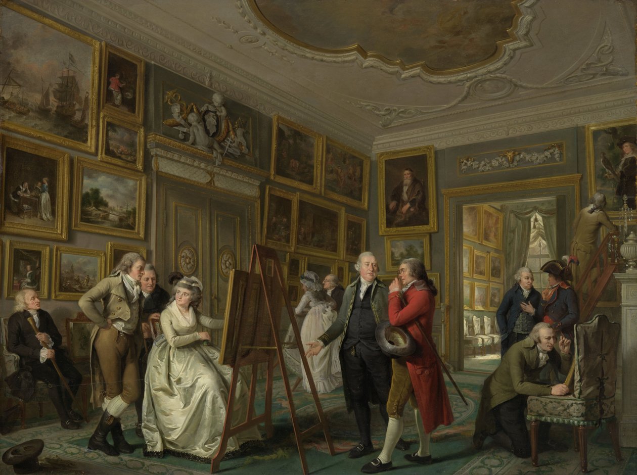 Jan Gildemeester Janszin taidegalleria, 1794-5 tekijältä Adriaan de Lelie