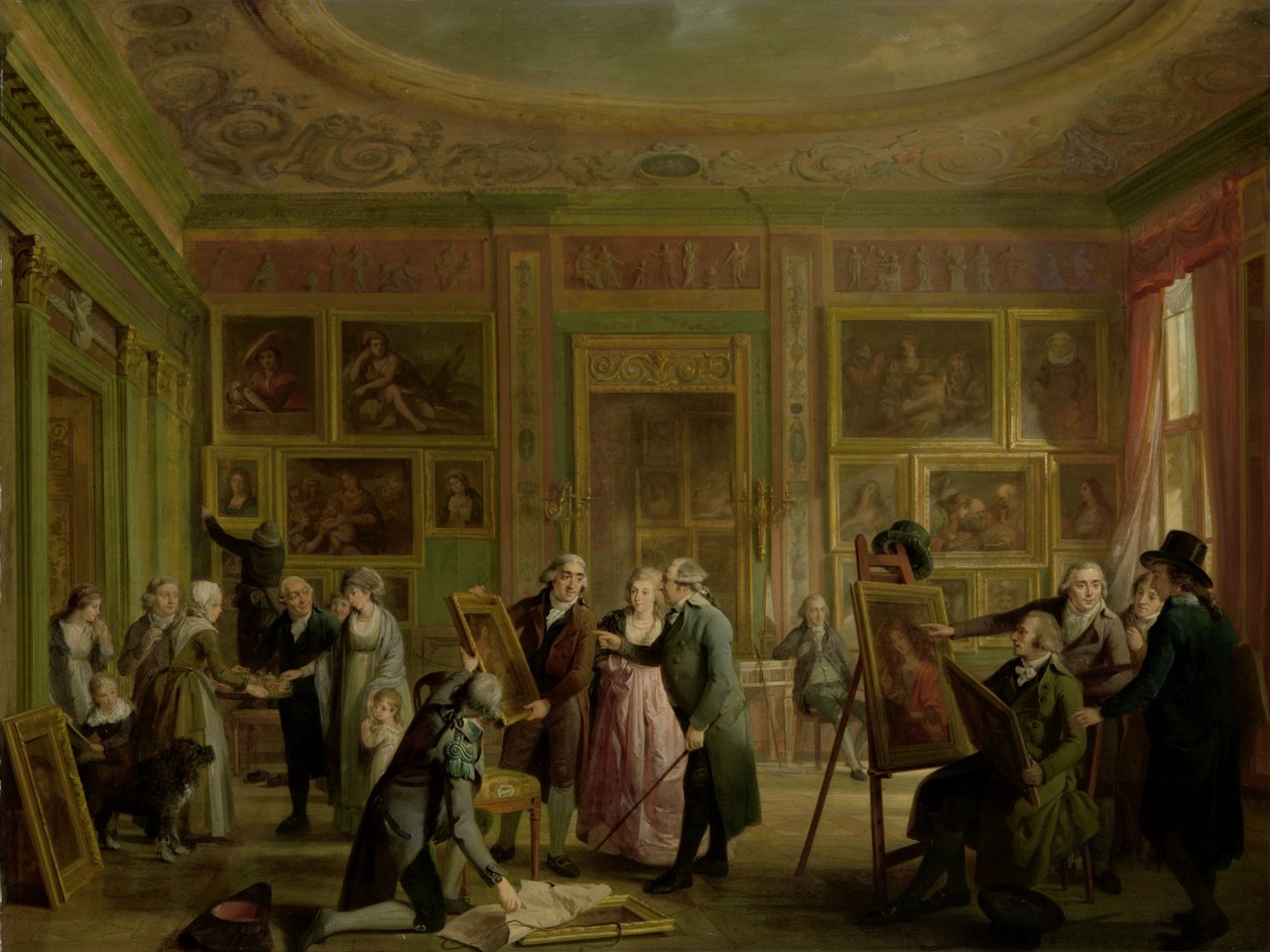Josephus Augustinus Brentanon taidegalleria tekijältä Adriaan de Lelie