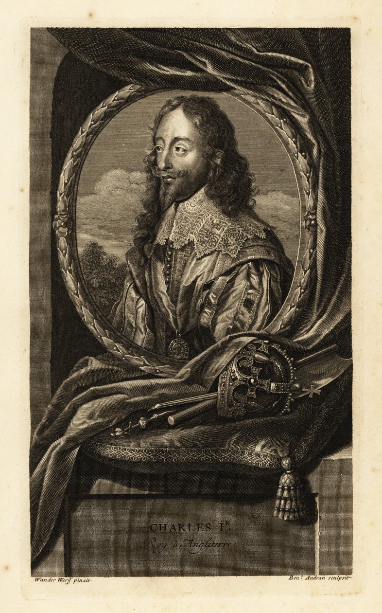 ਇੰਗਲੈਂਡ ਫਿਨਿਸ਼ ਦੇ ਪੋਰਟਰੇਟ ਕਿੰਗ ਚਾਰਲਸ I tekijältä Adriaan van der (after) Werff