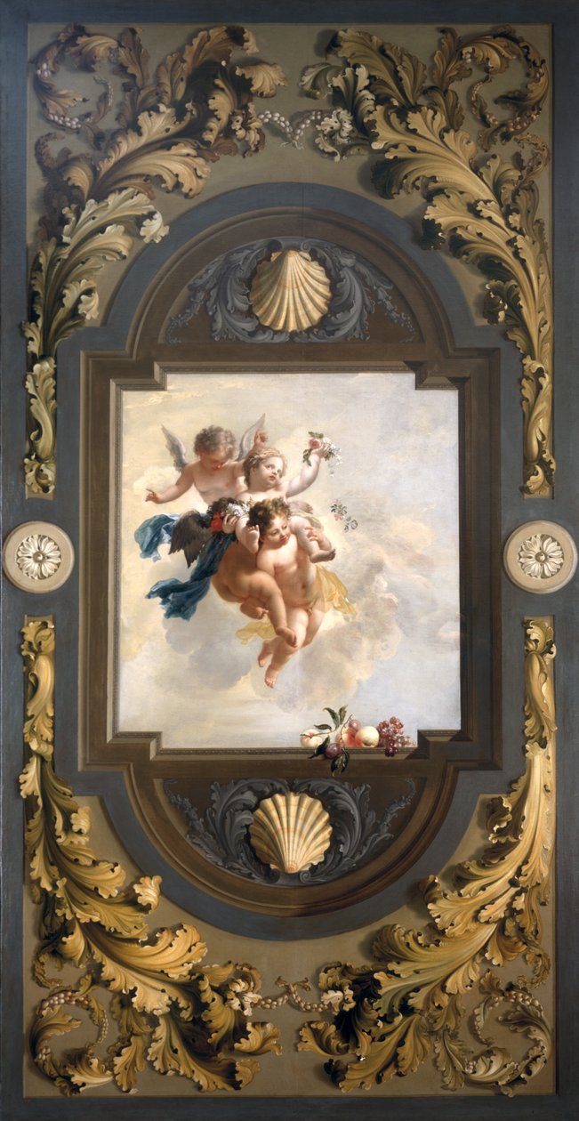 Neljä Puttia, c. 1696 tekijältä Adriaan van der Werff