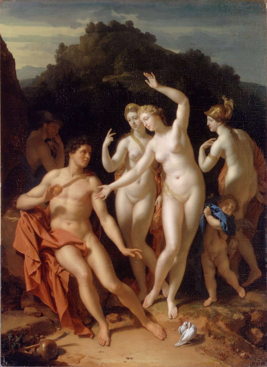 Pariisin tuomio, 1716 tekijältä Adriaan van der Werff
