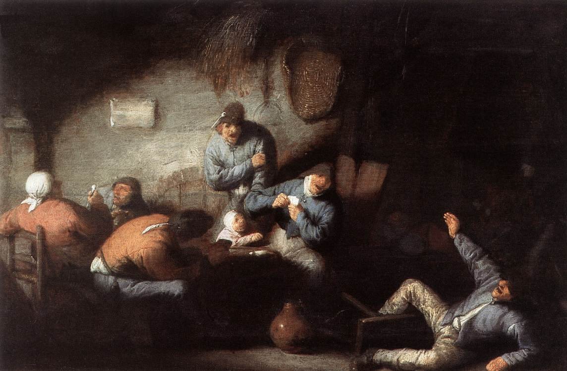Inn Scene tekijältä Adriaen Jansz. van Ostade