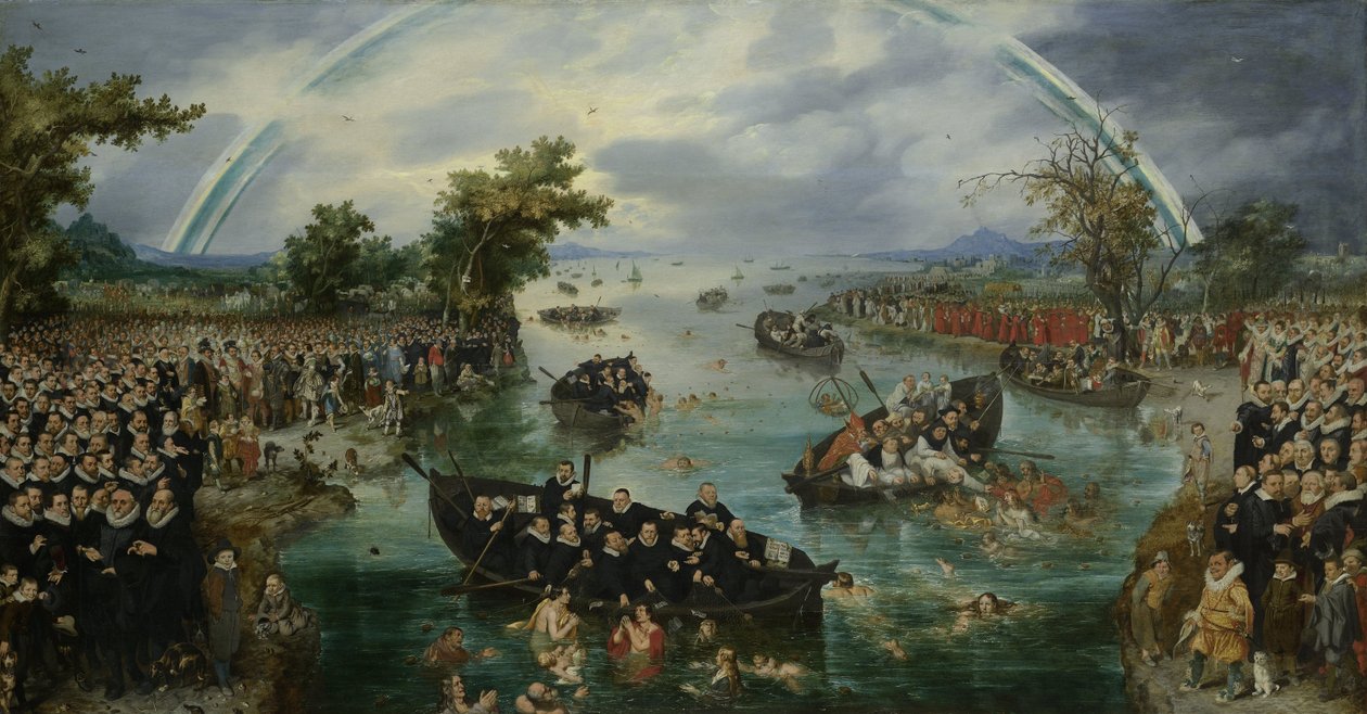 Sielujen kalastus, 1614 tekijältä Adriaen Pietersz van de Venne