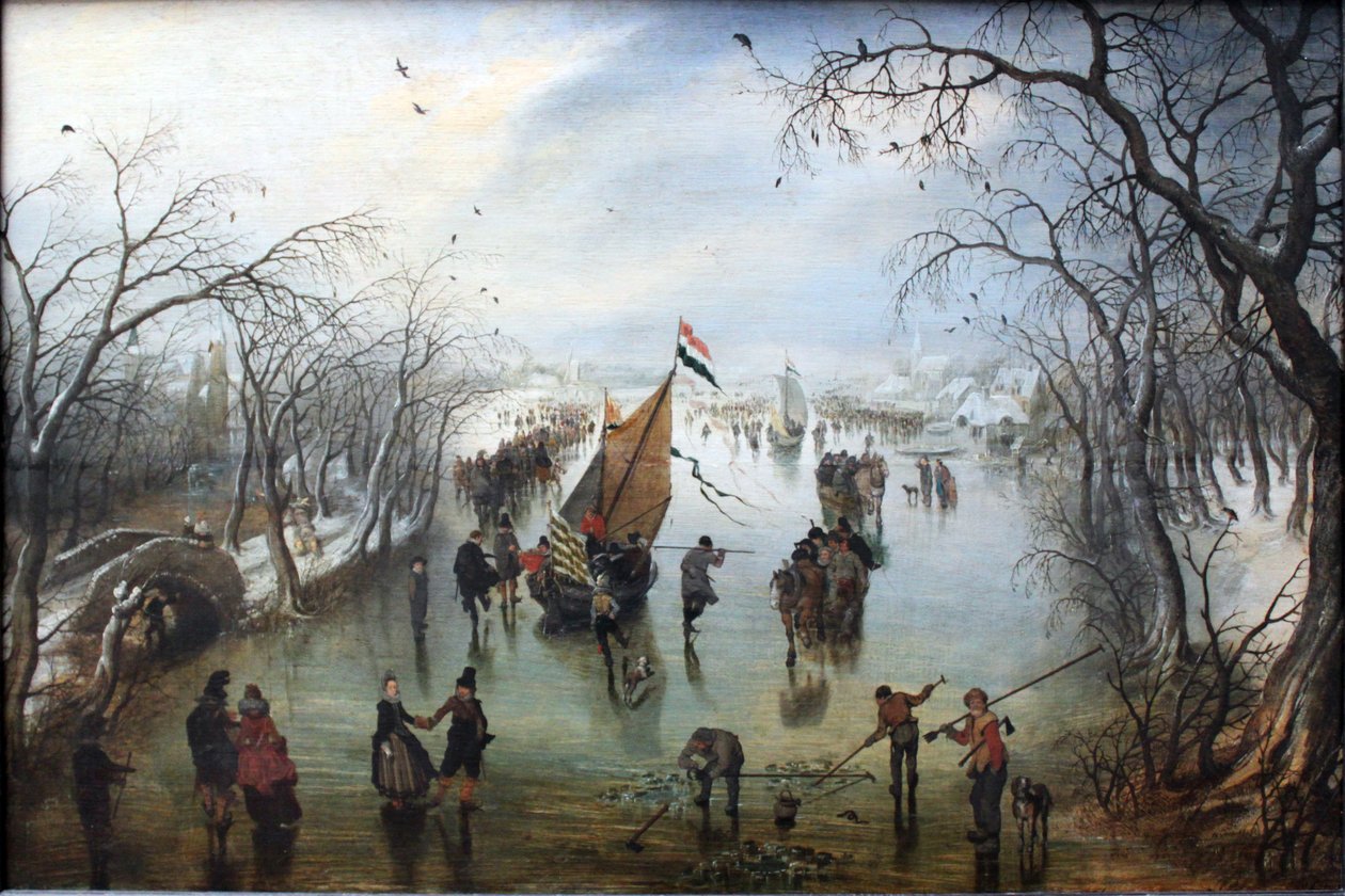 Der Winter tekijältä Adriaen van de Venne