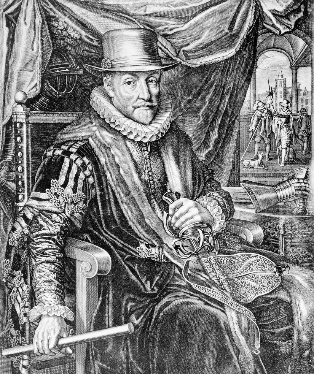 William I, Orangen prinssi, kaiverrus Willem Jacobsz Delff, 1623 tekijältä Adriaen van de Venne