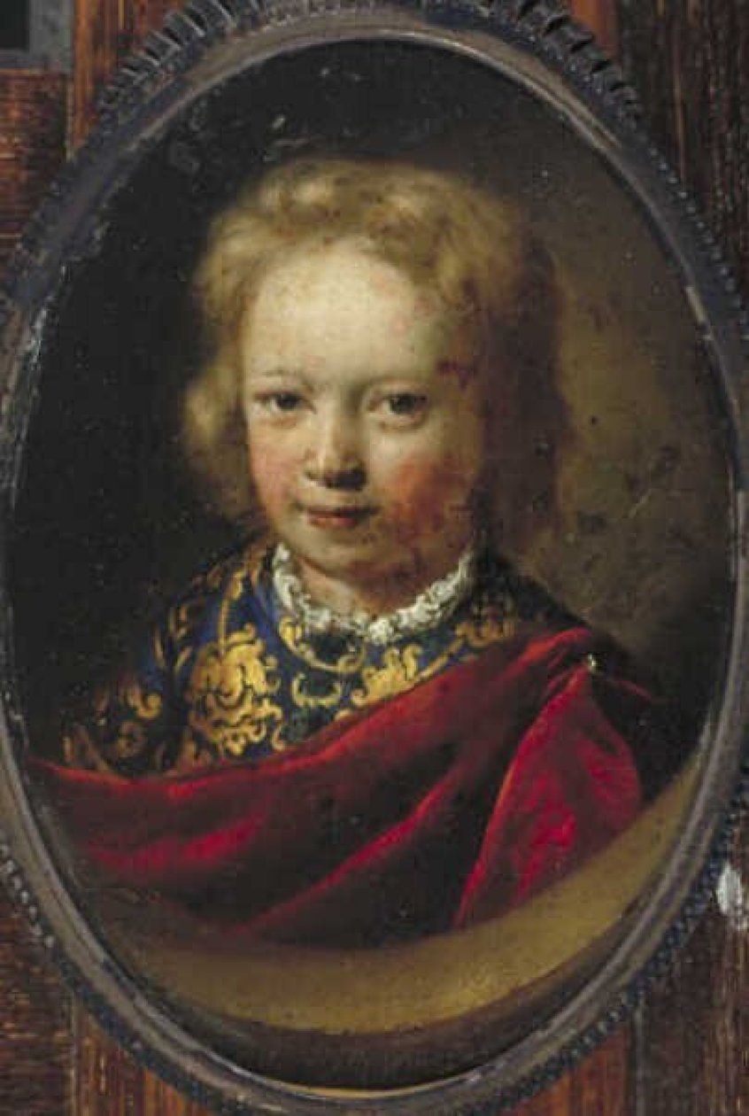 Portret van Johan Versijden de Jonge tekijältä Adriaan van der Werff