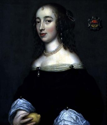 Muotokuva naisesta, mahdollisesti Margaret Lemon, noin 1665 (öljy kankaalle). tekijältä Adriaen (circle of) Hanneman